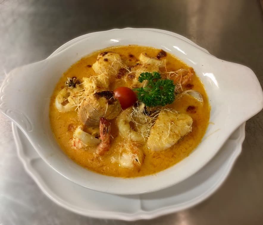 Gratin de fruit de mer