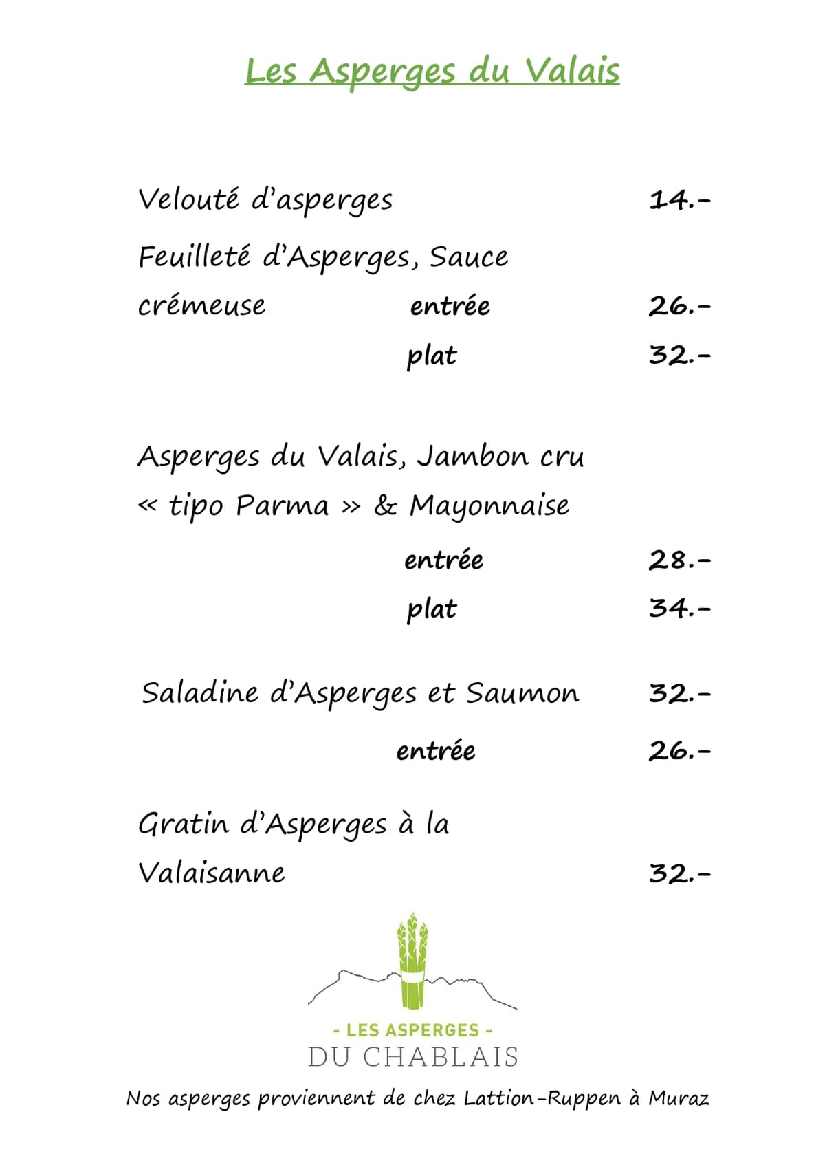 Asperges